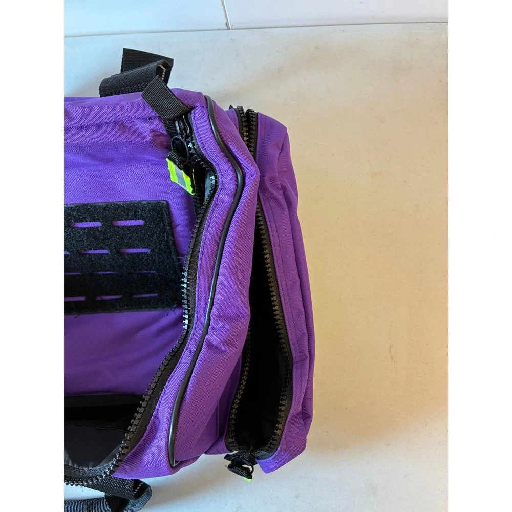Lightning X Products Purple Medical Trauma Bag First Responder EMT Gear Bag